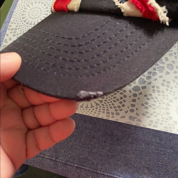 🧶 Shakespeare England blue baseball hat womens - Picture 5 of 5